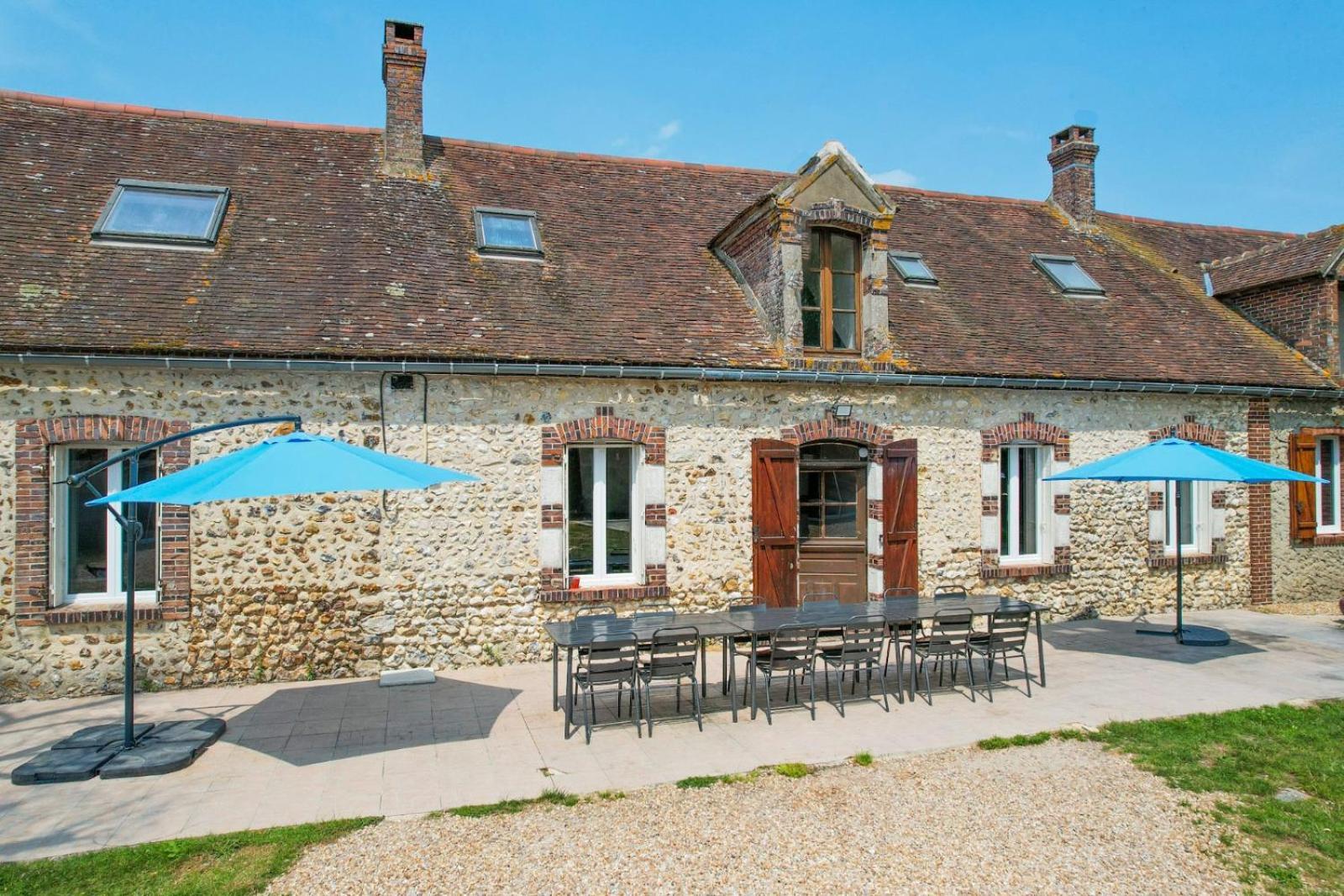 Crazy Villa Champs Corons 61 - Interior Heated Pool - 2H From Paris - 30P Les Menus Exterior foto