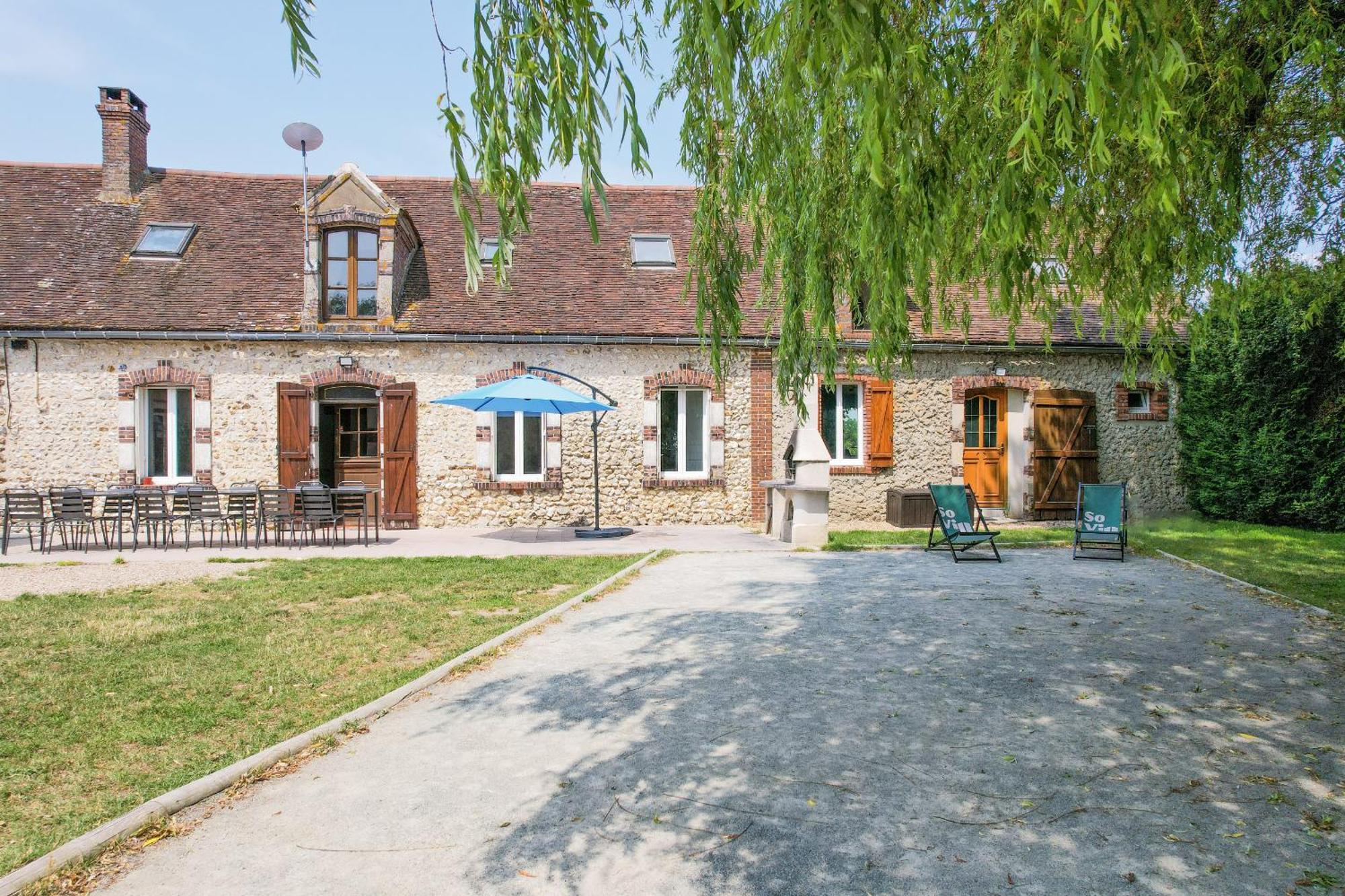Crazy Villa Champs Corons 61 - Interior Heated Pool - 2H From Paris - 30P Les Menus Exterior foto